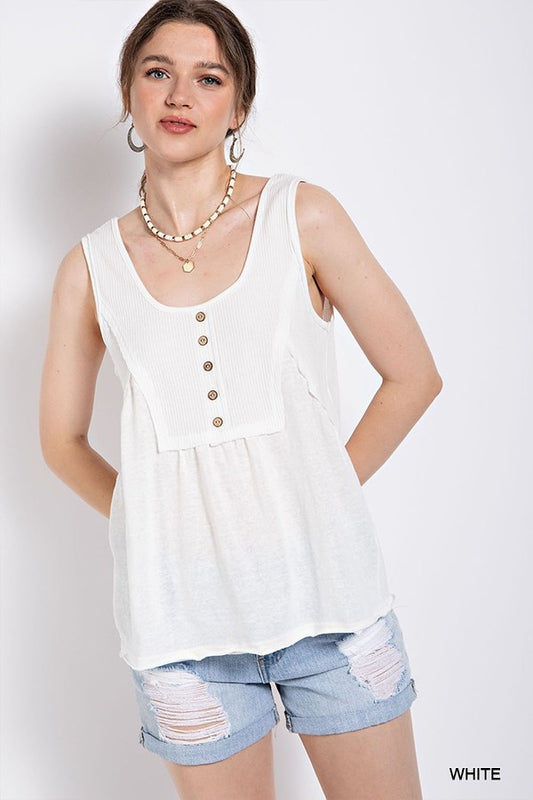 Break Free Top in White