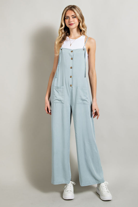 Hop Skip And Jumpsuit In Blue