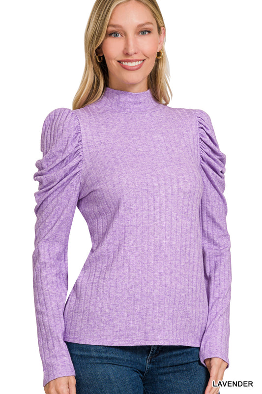 Miss Priss Top in Purple