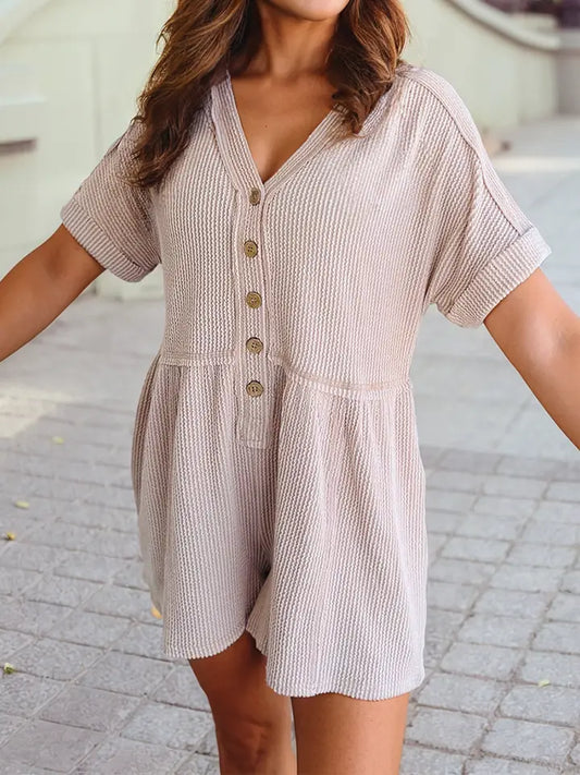Ribbed Romper