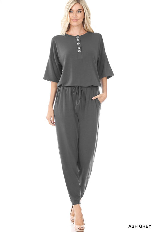 Just Jogging Around Jumpsuit