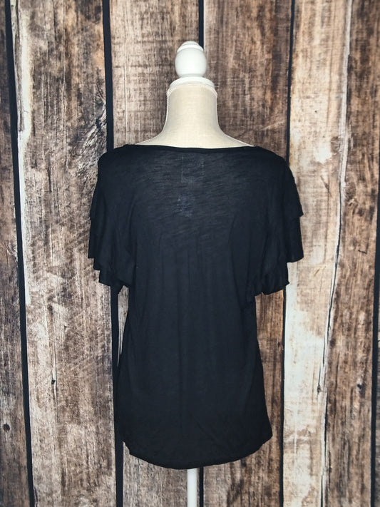 Flutter Sleeve Top