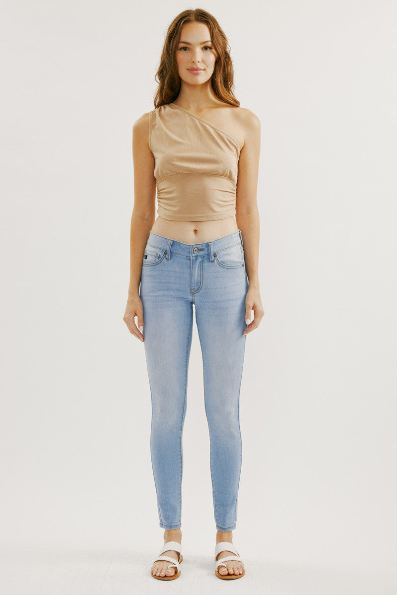 Light Wash Skinny Jeans