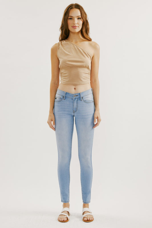 Light Wash Skinny Jeans