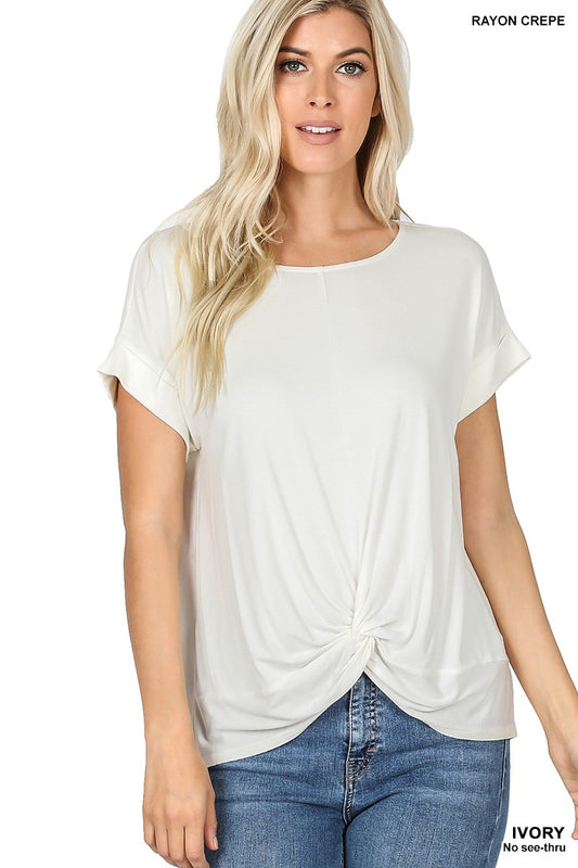 Knot Front Top