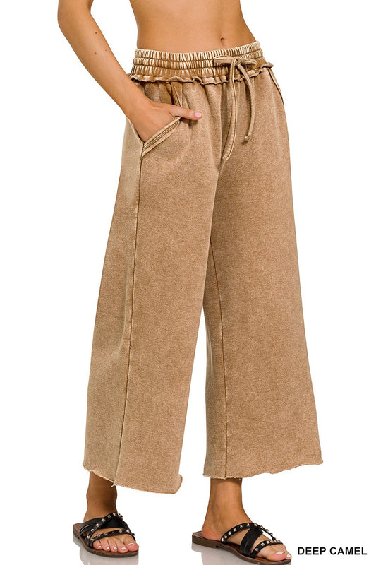 Beach Bum Sweatpants in Deep Camel