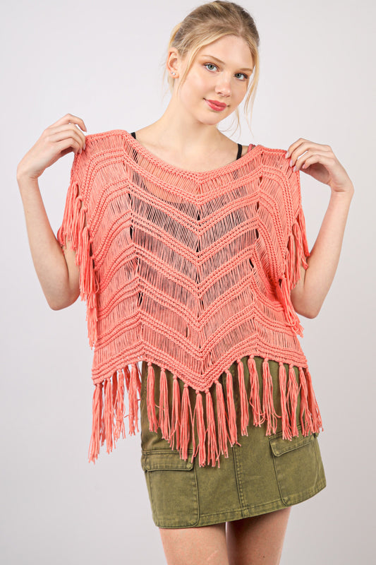 Hot Girl Summer Top in Apricot