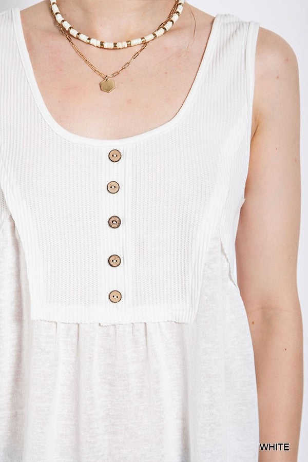 Break Free Top in White