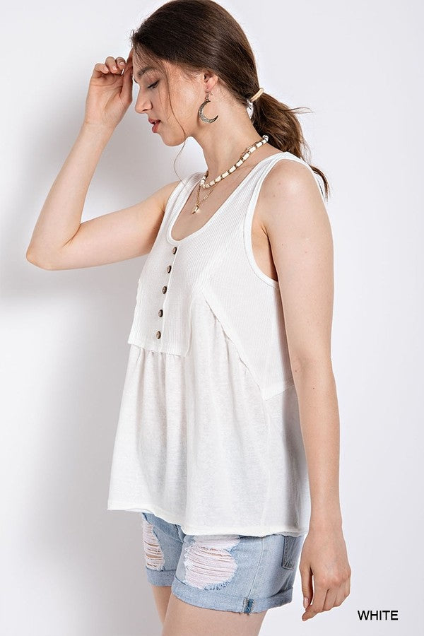 Break Free Top in White