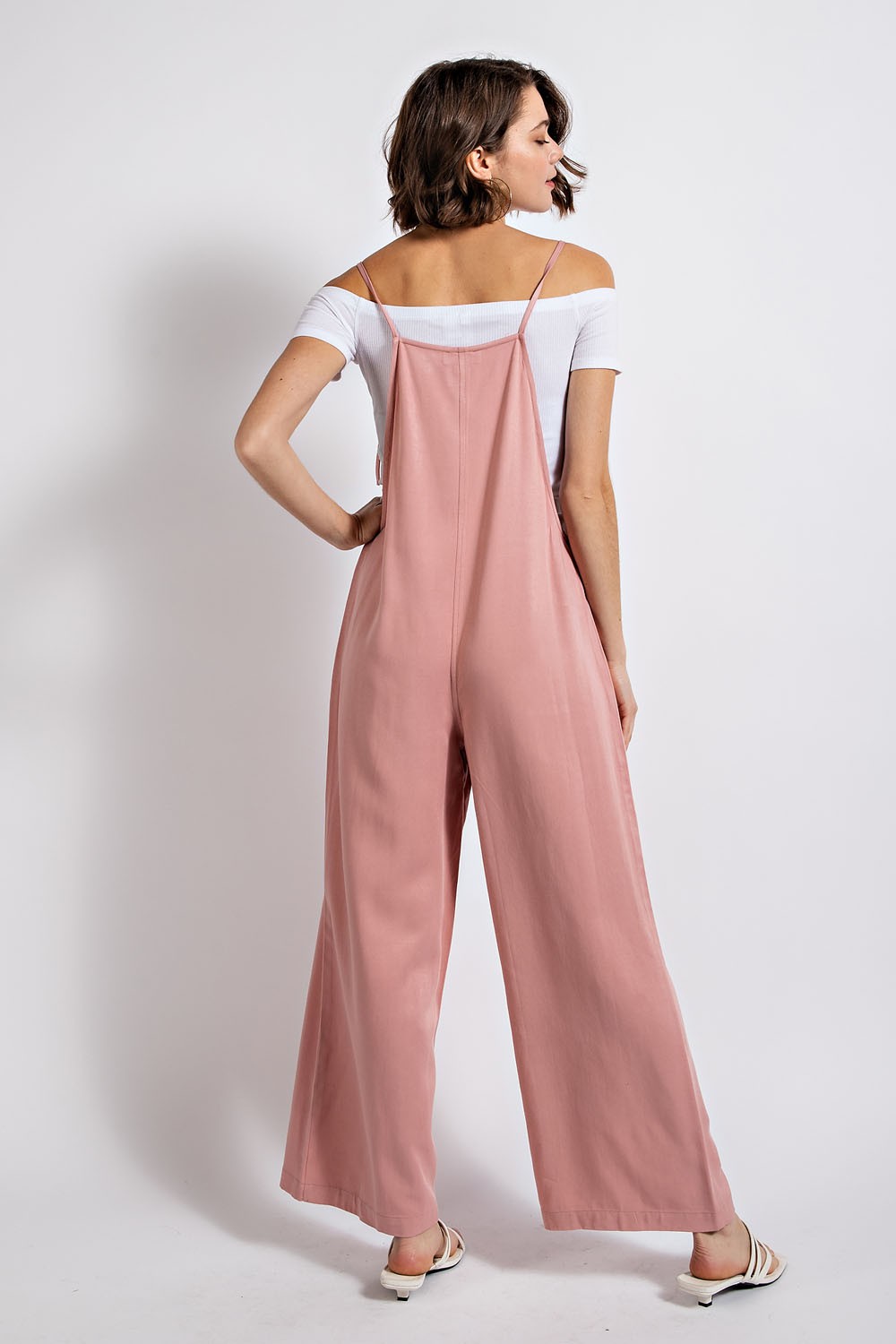 Hop Skip And Jumpsuit In Rose