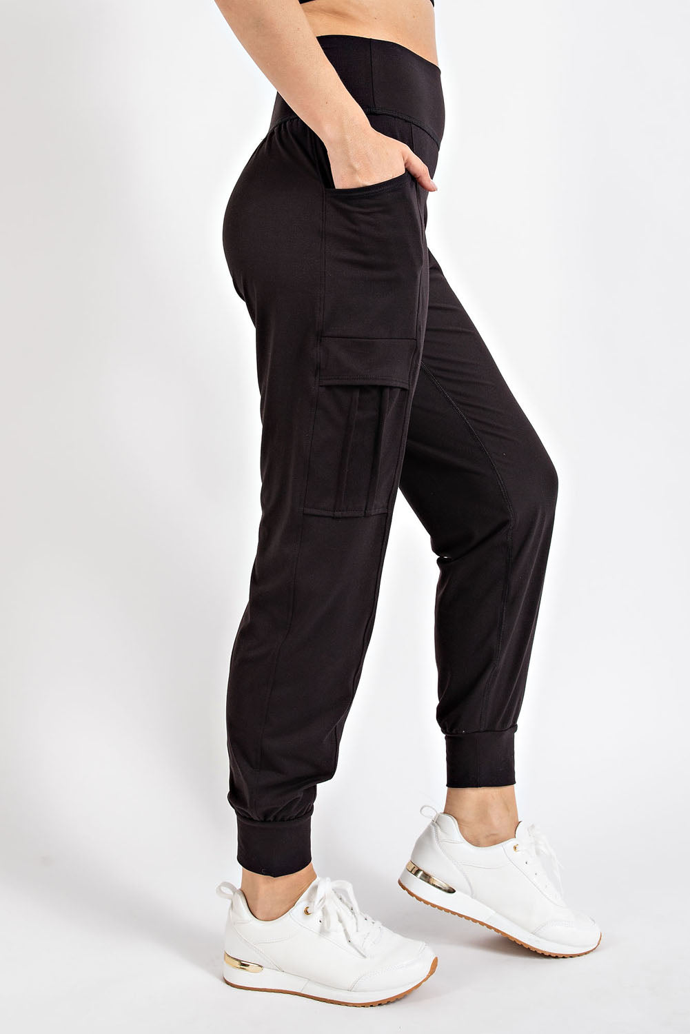 Obsessed Joggers in Black