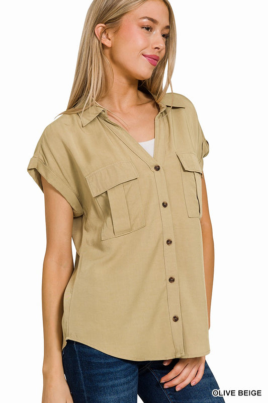 Destination Top in Beige