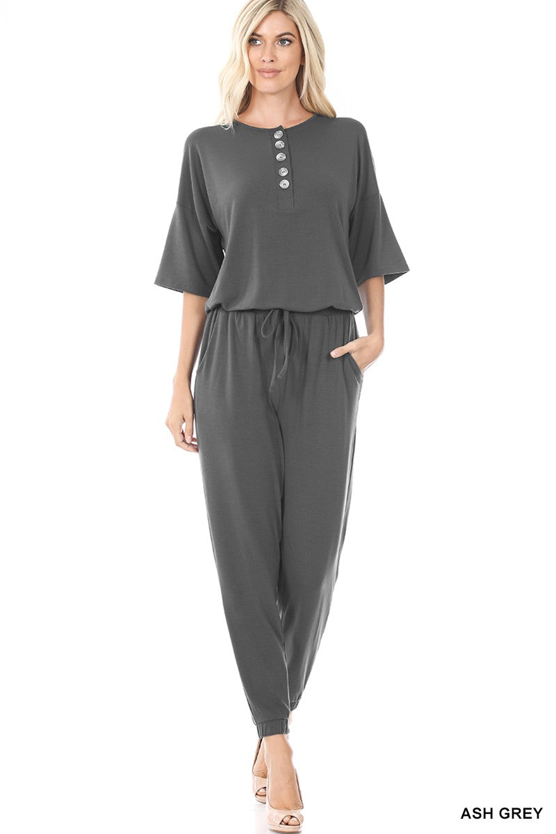 Just Jogging Around Jumpsuit