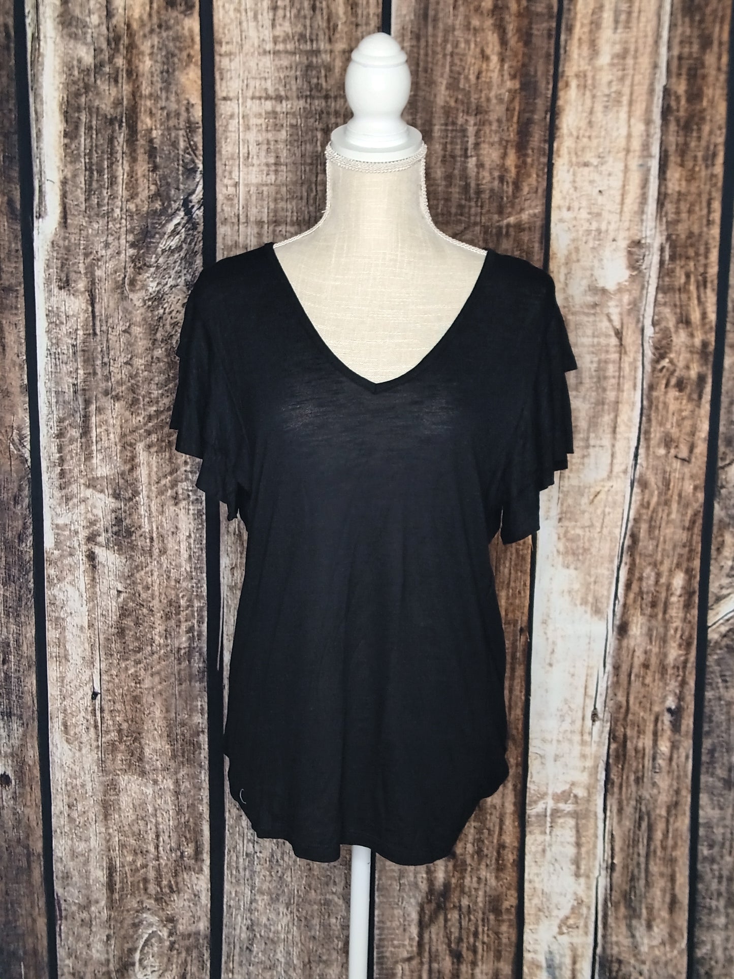 Flutter Sleeve Top