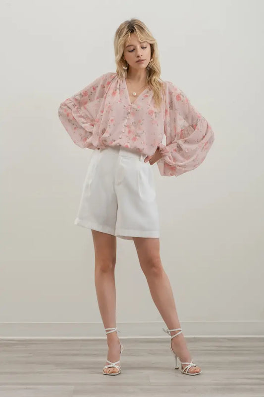 Pink Rose Top
