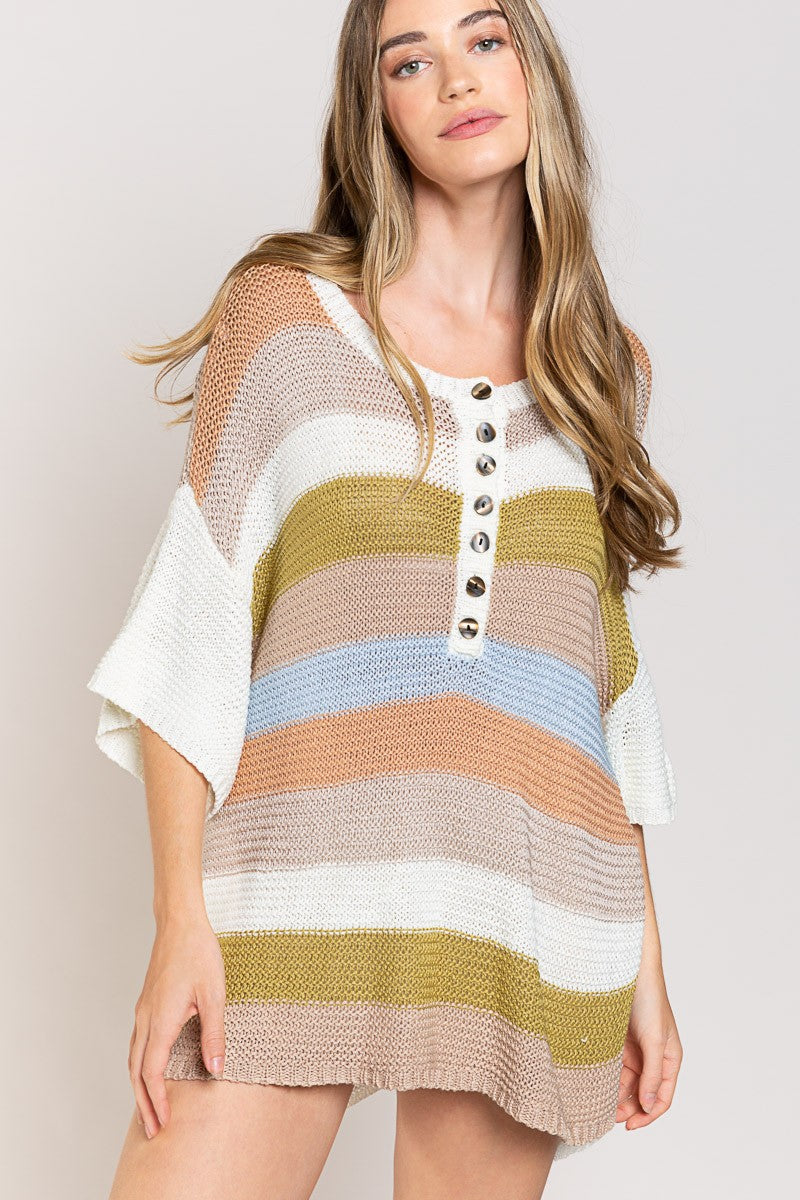 Beachy Sweater Plus