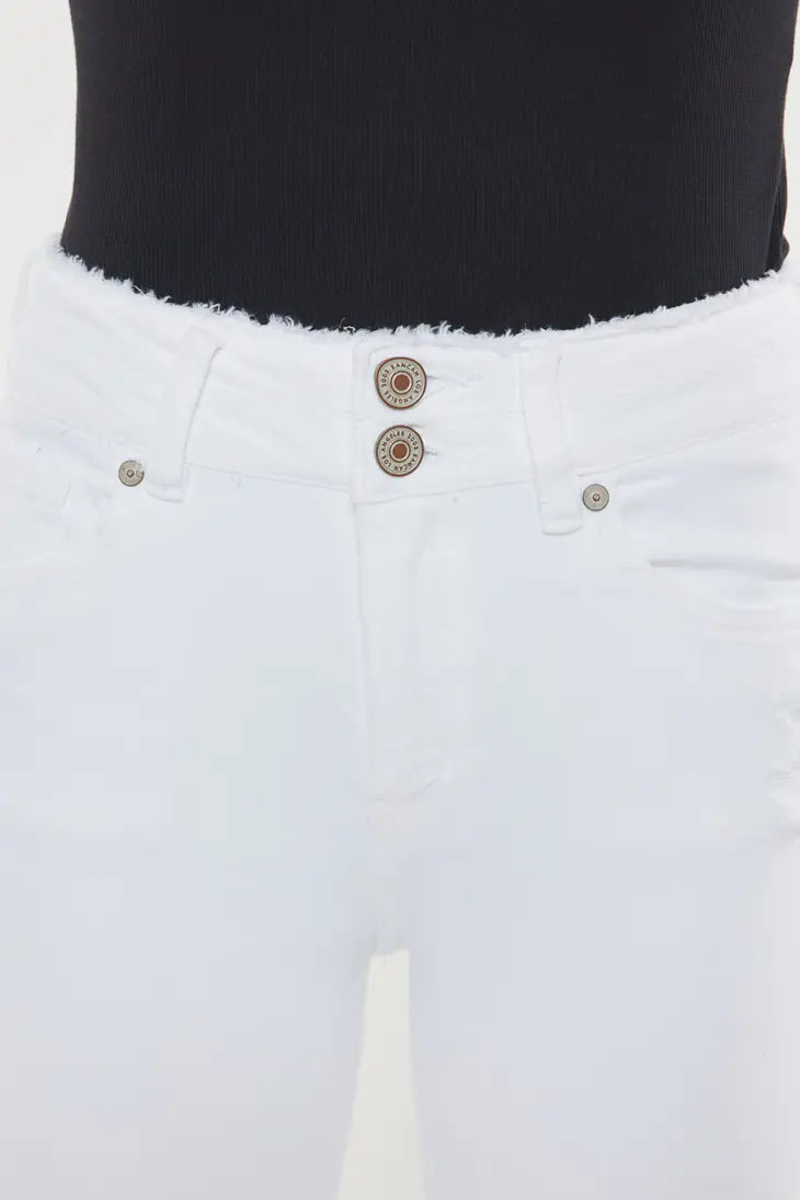 White Ankle Skinny Jeans